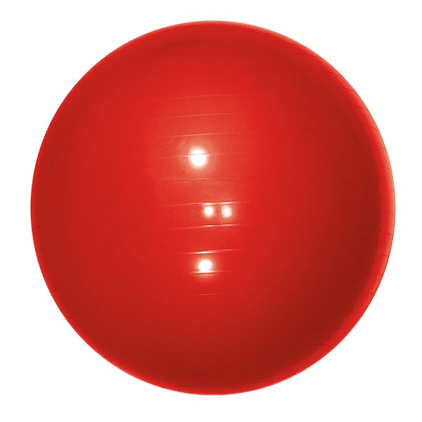 Gymnastický míč YATE 65cm červený