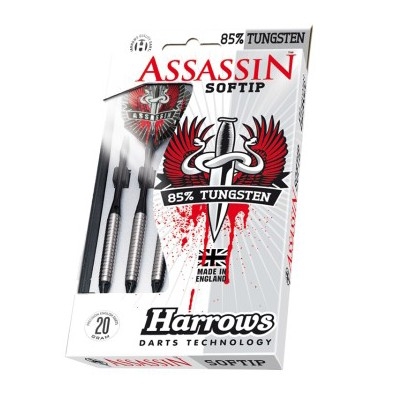 Šipky Harrows Assassin 16, 18g K2 - 18 g