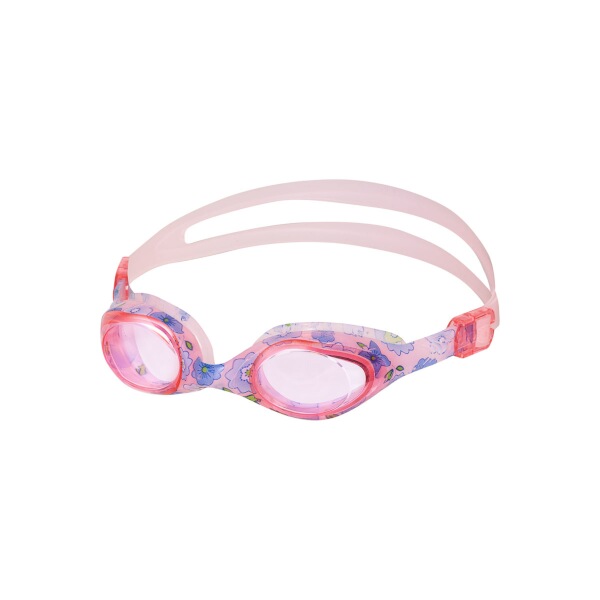 Plavecké brýle NILS Aqua NQG170FAF Junior růžové-květované
