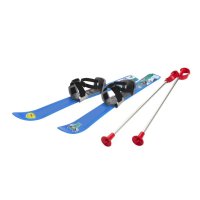 Dětské lyže Baby Ski s vázáním - modré 90cm