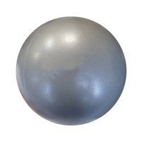 Míč Overball 20 cm stříbrný