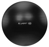 Gymnastický míč Lifefit Anti-Burst 65cm černý